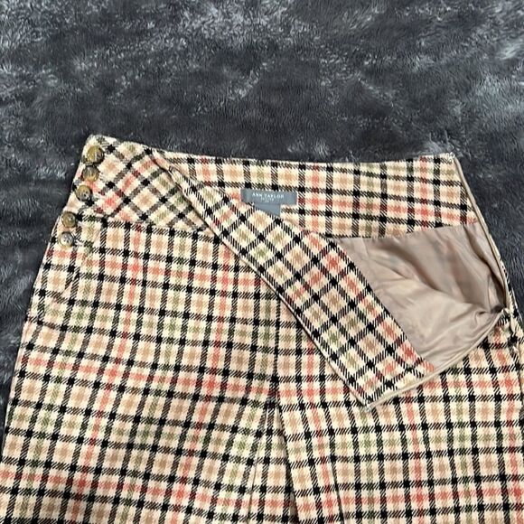 113. Ann Taylor Y2k Plaid Mini Skirt NWOT Size 2P - Picture 8 of 13
